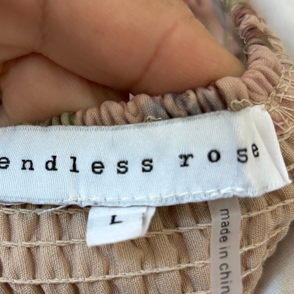 ENDLESS ROSE Floral Puff Mini Dress - Picture 12 of 16